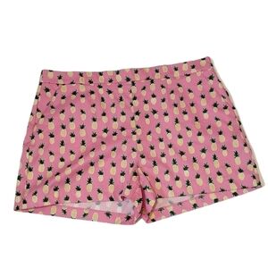 Mark. Pineapple Print Pink Booty Shorts sz 22W Plus Size